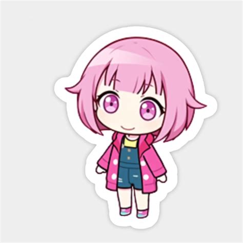 Emu Otori chibi - Showtimesxwonderland - Sticker | TeePublic