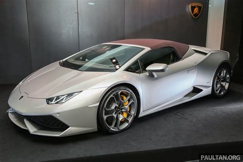 Lamborghini Huracan Spyder now in M’sia, fr RM1.35m Image 403677