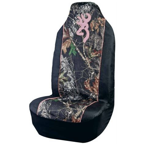 Browning Pink Camo Car Seat Covers - Velcromag