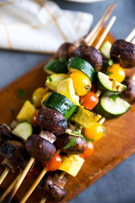 Easy Vegetable Kabob Recipe - Lemons for Lulu - LemonsforLulu.com