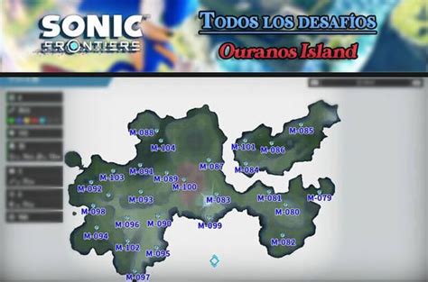 Sonic Frontiers: TODOS los desafíos de Ouranos Island y cómo resolverlos