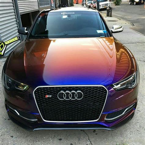 Gorgeous colors would look great on a Tesla Model S too. This was a foil wrap. In SoCal, Moe at ...