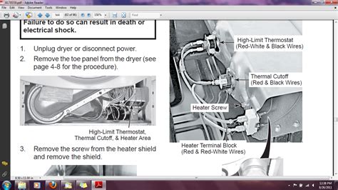 Whirlpool Duet Dryer Heating Element Wiring Diagram