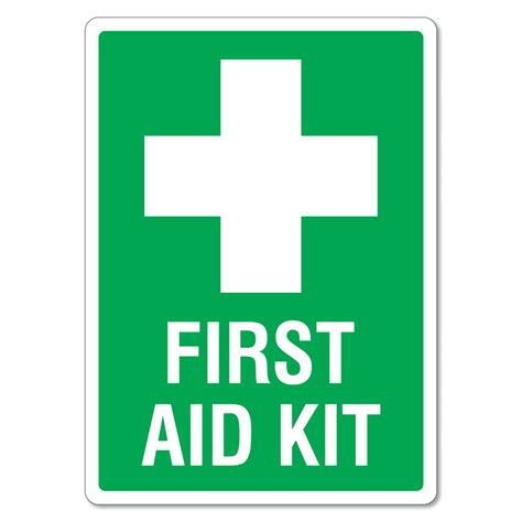 First Aid Kit Sign Printable