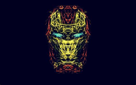 Iron Man Neon Wallpapers - Top Free Iron Man Neon Backgrounds - WallpaperAccess