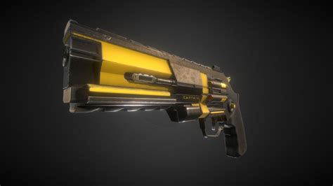 Sci-fi Revolver - 3D model by Wild-Xipster (@wild_xipster) [b11407a] - Sketchfab