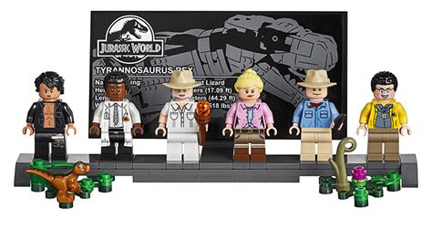 LEGO Jurassic World 75936 Jurassic Park: T. rex Rampage minifigures revealed