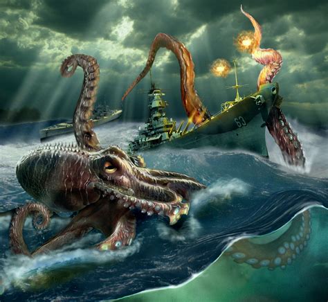 What Is A Kraken Sea Monster - All Gadoes