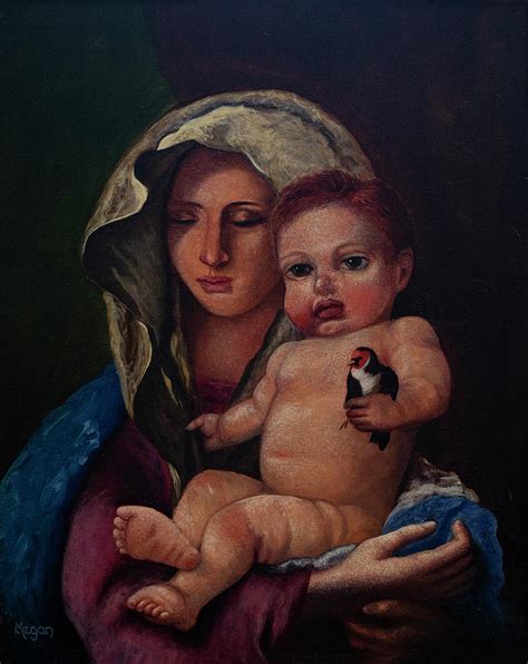 Mary and Baby Jesus Painting by Megan Morris Collection | Fine Art America