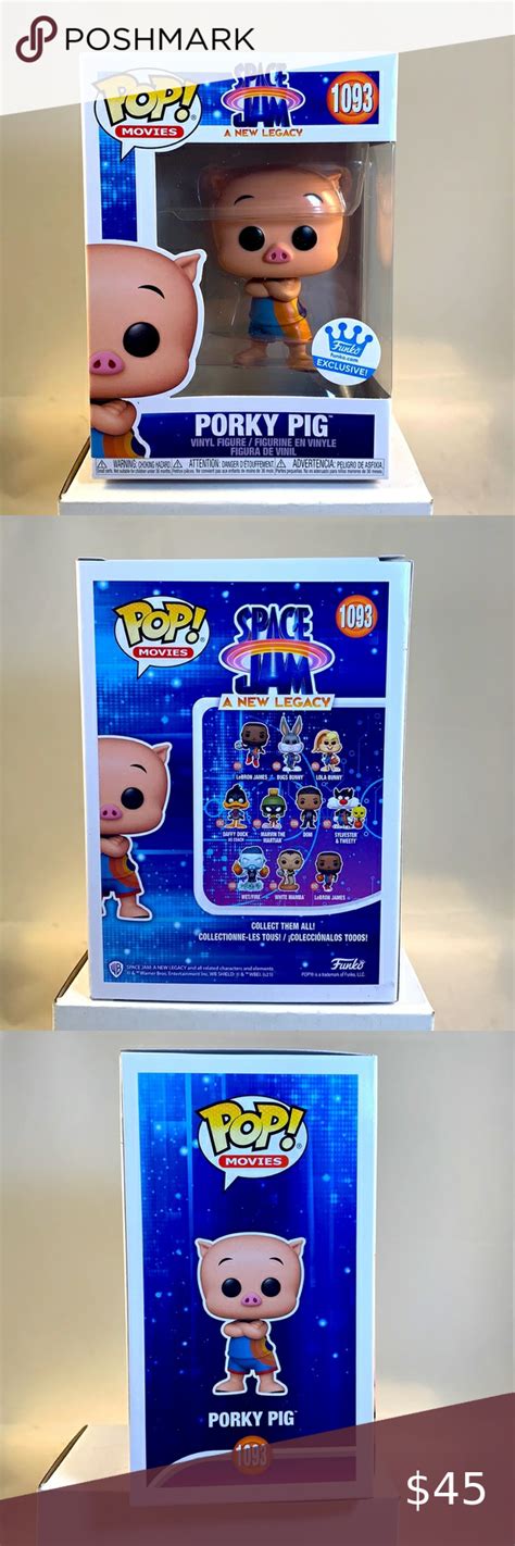 Funko Pop Space Jam A New Legacy “Porky Pig” | Funko pop, Space jam, Funko