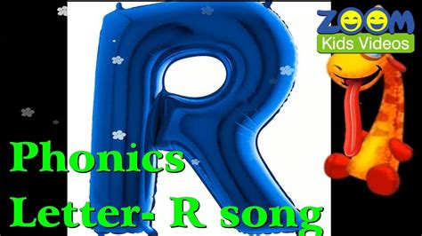 Phonics Letter R song - YouTube