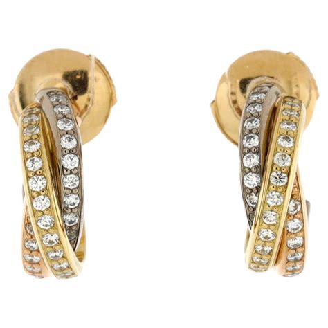 Cartier Earrings - 349 For Sale at 1stDibs | cartier diamond earrings, cartier earrings for sale ...