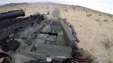 USMC LAV-25 M242 Bushmaster 25mm Chain Gun Desert Live Fire Operation - YouTube