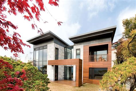 Luxury Korean Modern House Exterior Design – TRENDECORS