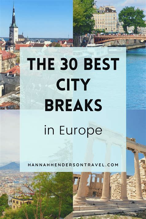 The 30 Best City Breaks in Europe - HH Lifestyle Travel