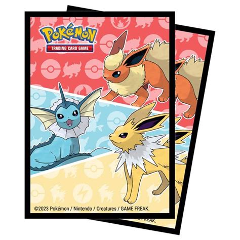 Pokemon - TCG - Eevee Evolutions Protector Sleeves - Trading Cards ...