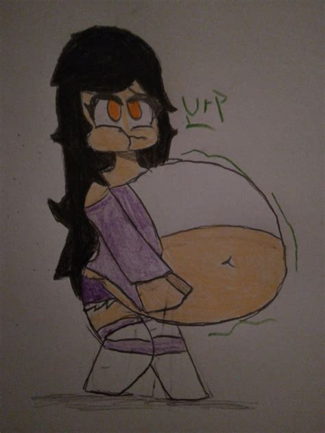 Aphmau (Cartoon shorts) stuffed with a turkey by ReInkCody on DeviantArt