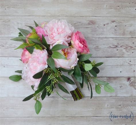 Pink Peony Bouquet, Eucalyptus Bouquet, Hot Pink Peony Bouquet, Hot Pink Bouquet, Bright Pink ...