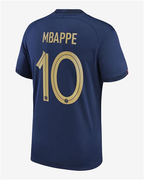 France National Team 2022/23 Stadium Home (Kylian Mbappe) Men's Nike ...