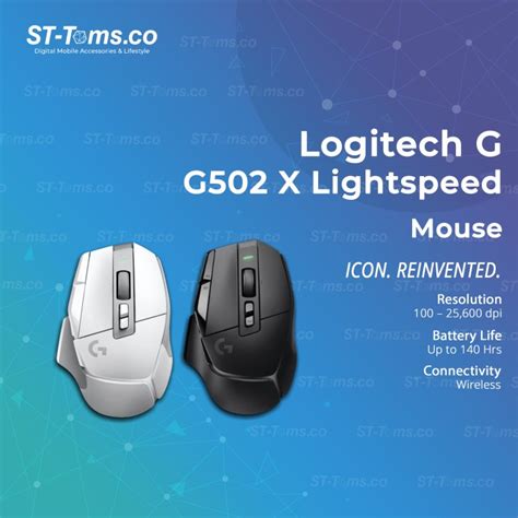 Jual Logitech G502 X Lightspeed / G 502X Lightspeed Wireless Gaming Mouse | Shopee Indonesia