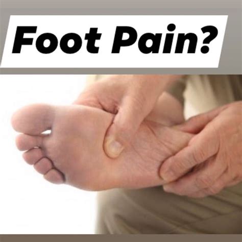 Foot Pain Treatment