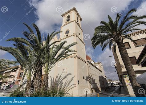 The Parroquia San Francisco Javier Church San Javier, Region Of Murcia, Spain Editorial Image ...