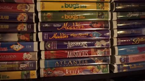 Huge lot of Disney VHS videos - dec.neu.edu.vn