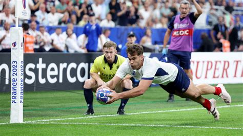 Coupe du monde de rugby 2023 : le XV de France réussit son entrée en ...