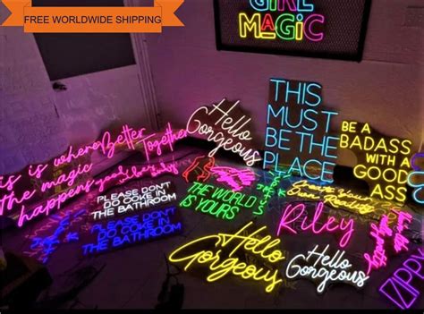 Custom Neon Sign Retro Arcade Neon Sign LED Neon Sign - Etsy