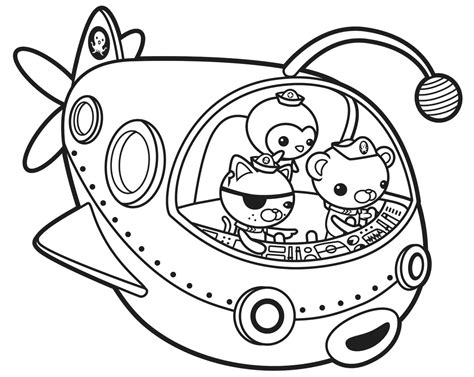 8+ Top Octonauts Coloring