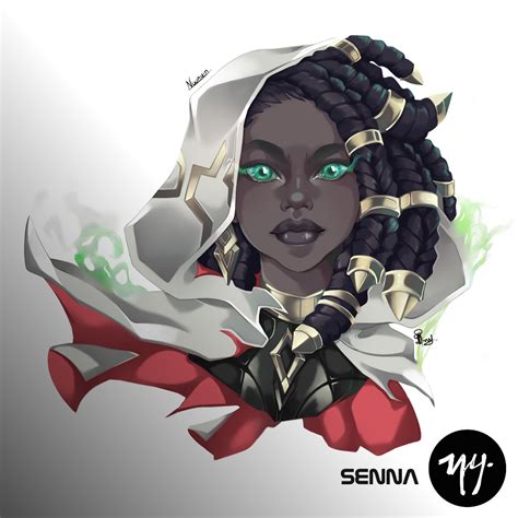 [Senna] League of Legends by NovaYin on DeviantArt | Lendas, Arte de fã ...