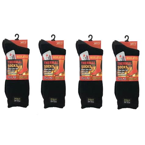 4 Pairs Men's Polar Extreme Thermal Socks - Walmart.com