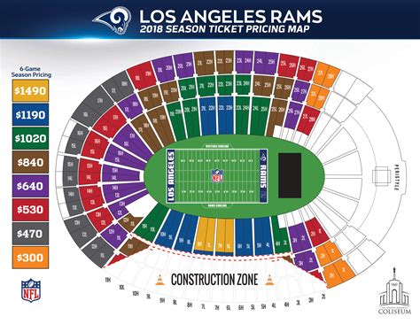 La Rams Stadium Seating Chart | Images and Photos finder