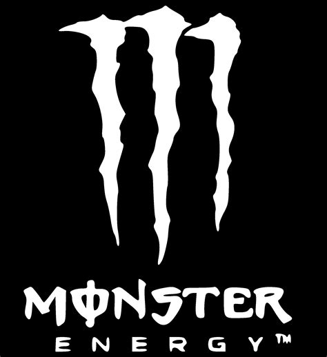 Monster Energy Logo Black - Parketis