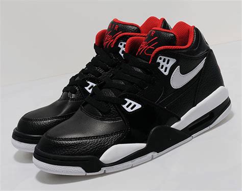 Nike Air Flight ’89 "Black/White–Red" | Complex