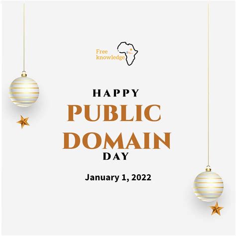 The Public Domain Day 2022 Celebrations in Nigeria - Free Knowledge Africa