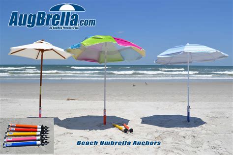 AugBrella Beach Umbrella Sand Anchor – AugHog Products – AHP Outdoors The best in beach and ...