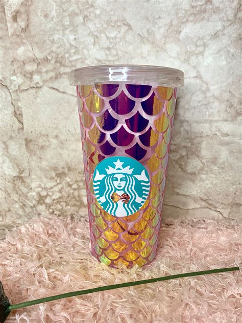 Custom Mermaid Starbucks Cup | Etsy