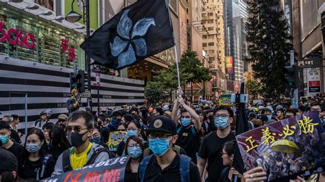 Hong Kong Protests: Police Face Off With Demonstrators After Election ...