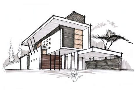 modern architecture sketches - Google Search Croquis Architecture, Architecture Design Concept ...