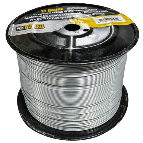 Electric Fence Wire Alum. 17 Gauge. 1/2 Mile