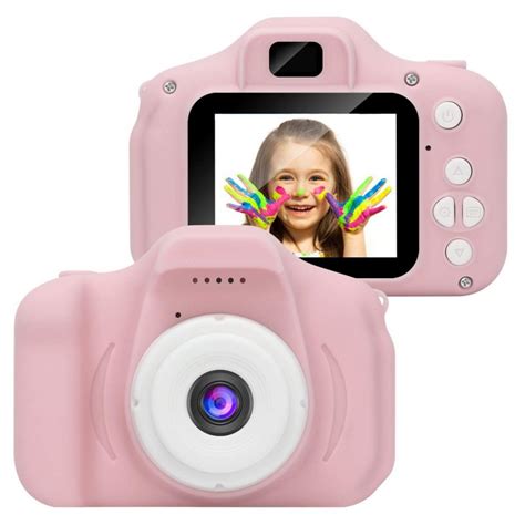 Wholesale Kids Digital Video Camera Mini Rechargeable Children Camera Shockproof 8MP HD Toddler ...