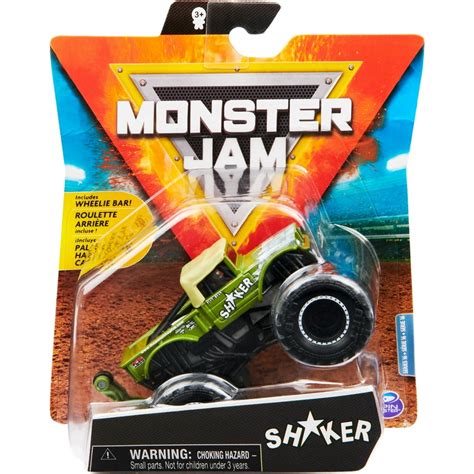 Monster Jam, Official Shaker Monster Truck, Die-Cast Vehicle, Arena ...