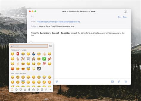 How to use emoji on Mac | Type using emoji keyboard on macOS