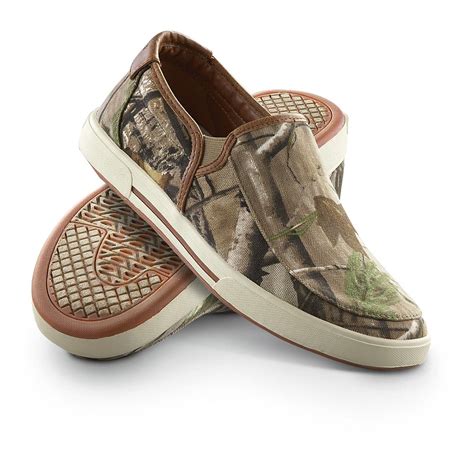 Men's Realtree® Slip - on Shoes, Realtree® Camo - 219830, Casual Shoes ...