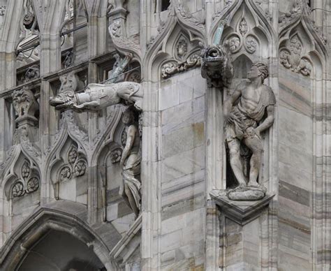 Gothic Cathedral Statues Gargoyles B. | Gothic statue, Gothic cathedrals, Cathedral architecture