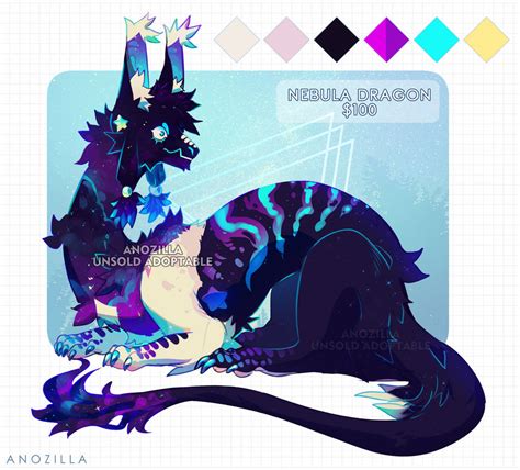 Nebula Dragon [OPEN] by Anozilla on DeviantArt