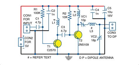 Rf Module 434 Mhz Circuit Diagram