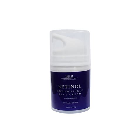 Retinol Anti-Wrinkle Cream | B&B Dermaceuticals