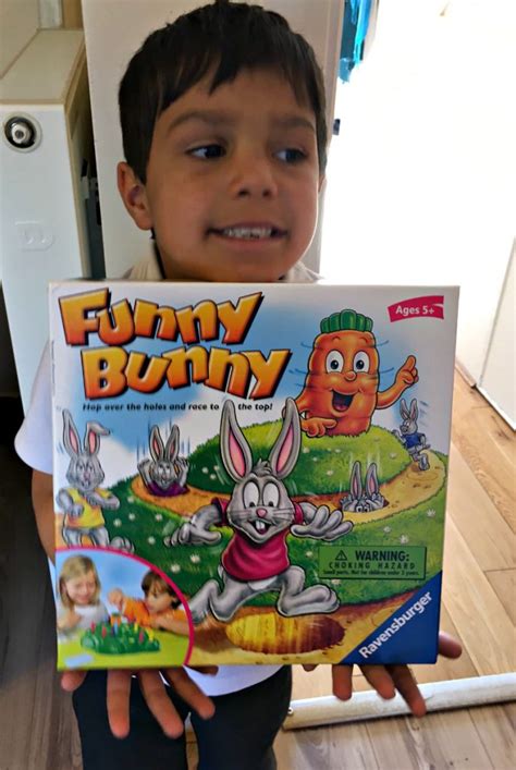 Ravensburger Funny Bunny Game Review - In The Playroom